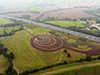 Current Work - Earth Sculpture for Woodland Trust designed by Richard Harris at Theydon Bois